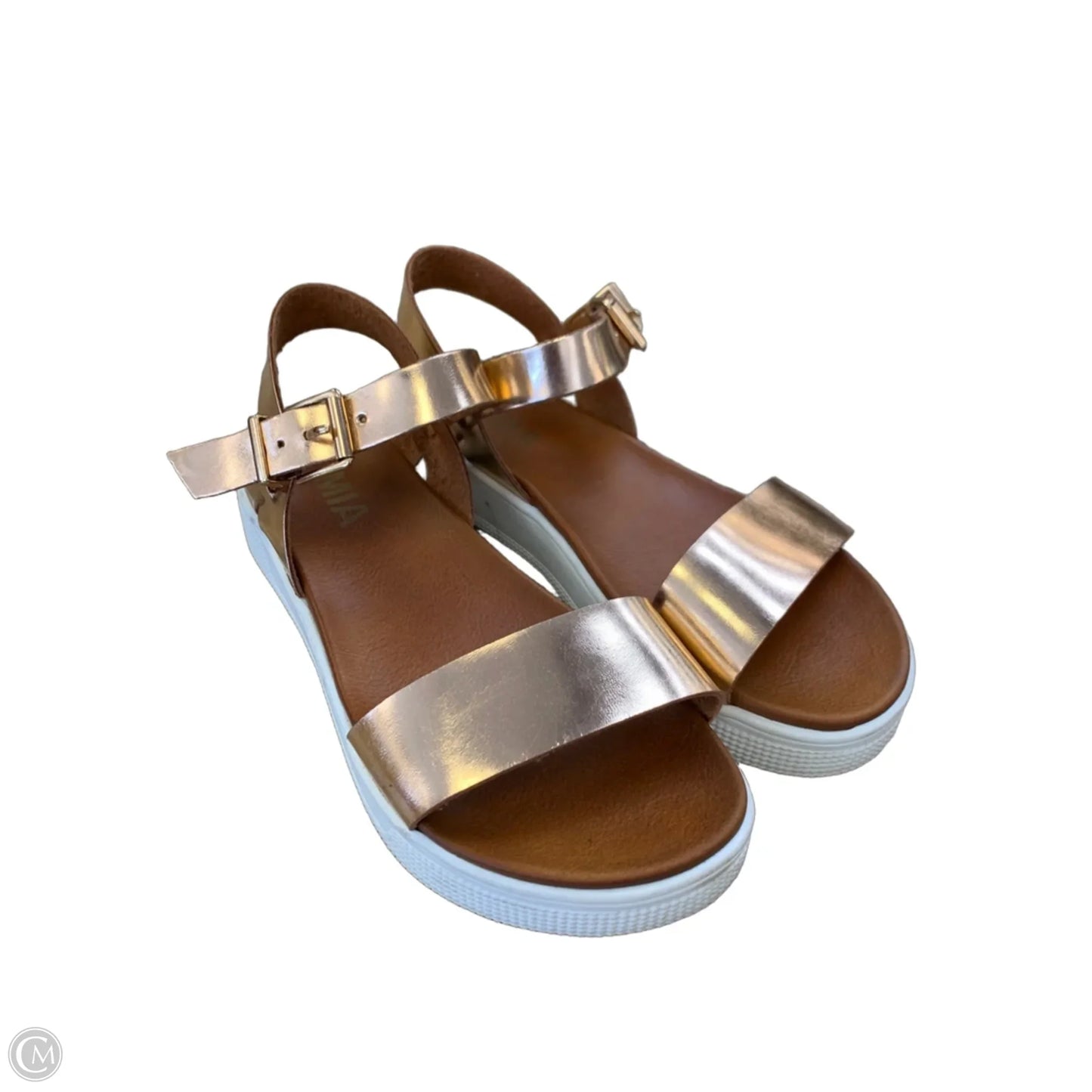 Sandals Flats By Mia In Brown, Size: 6