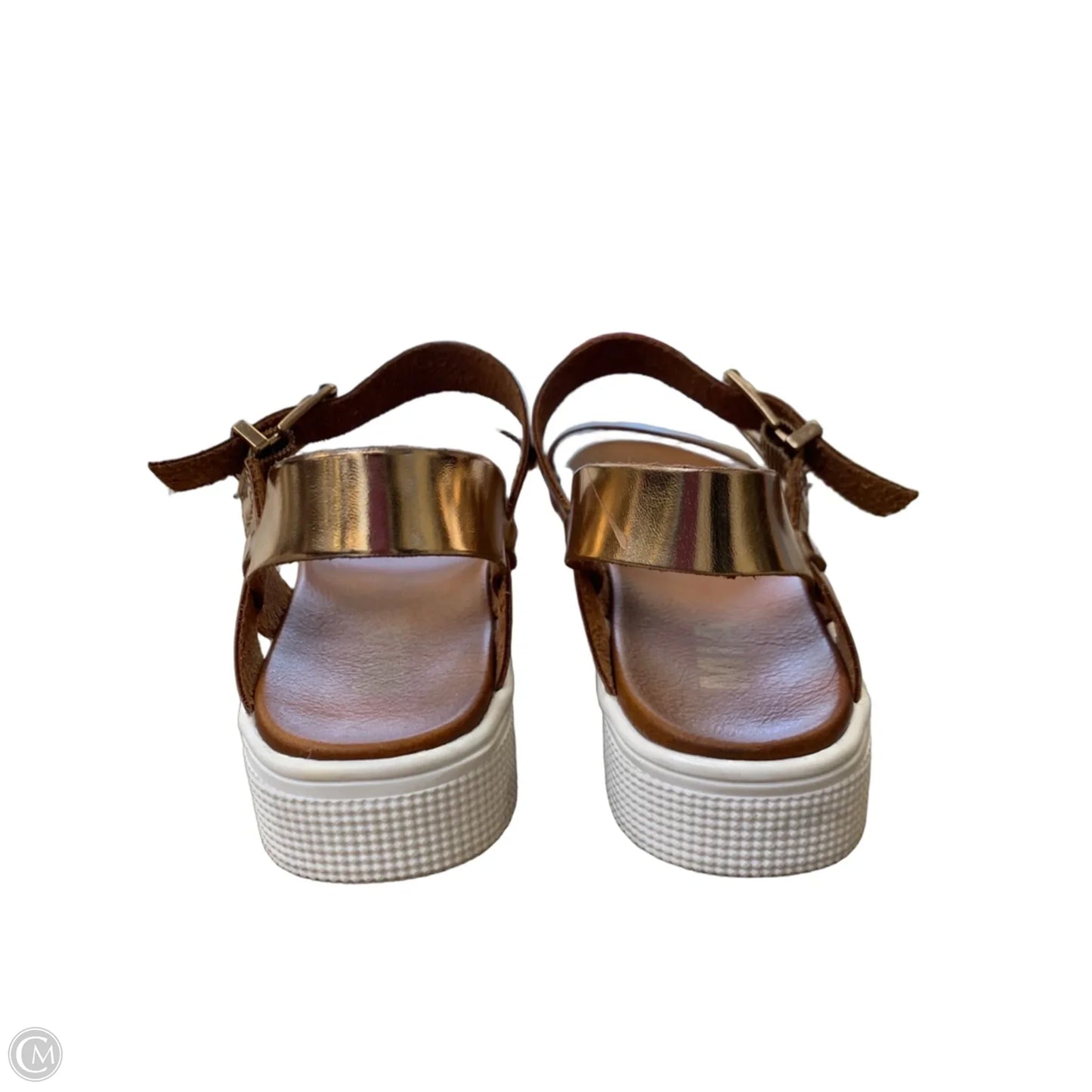 Sandals Flats By Mia In Brown, Size: 6