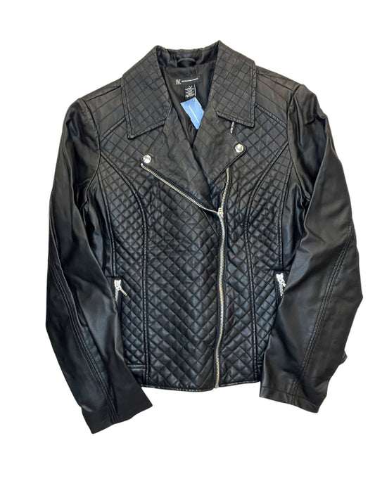 Jacket Moto By Inc In Black, Size:L