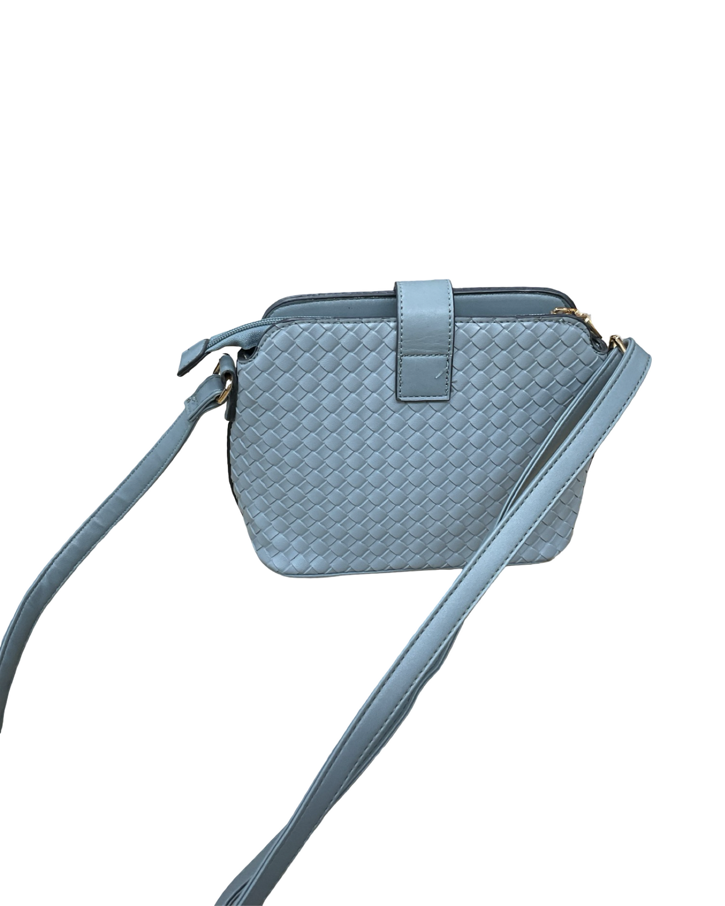 Crossbody By Clothes Mentor In Blue, Size:Medium