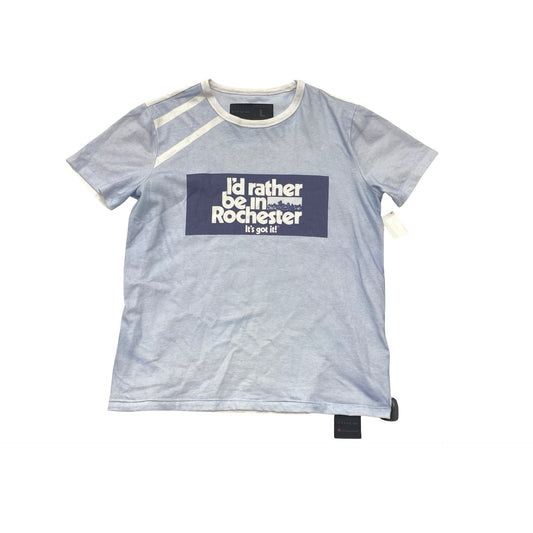 Top Ss Designer By Coach In Blue & White, Size:L