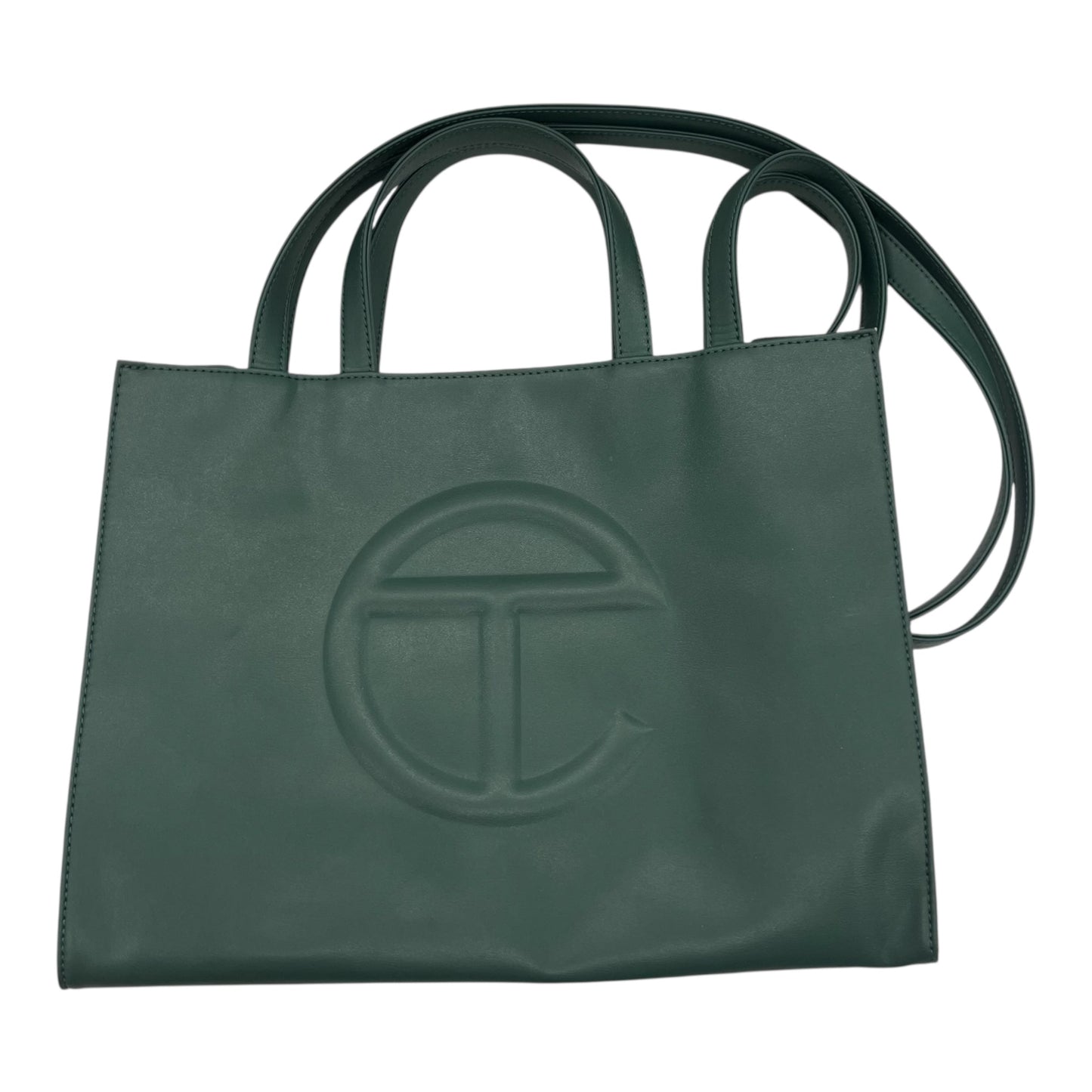 Handbag Designer By Telfar In Green, Size:Medium