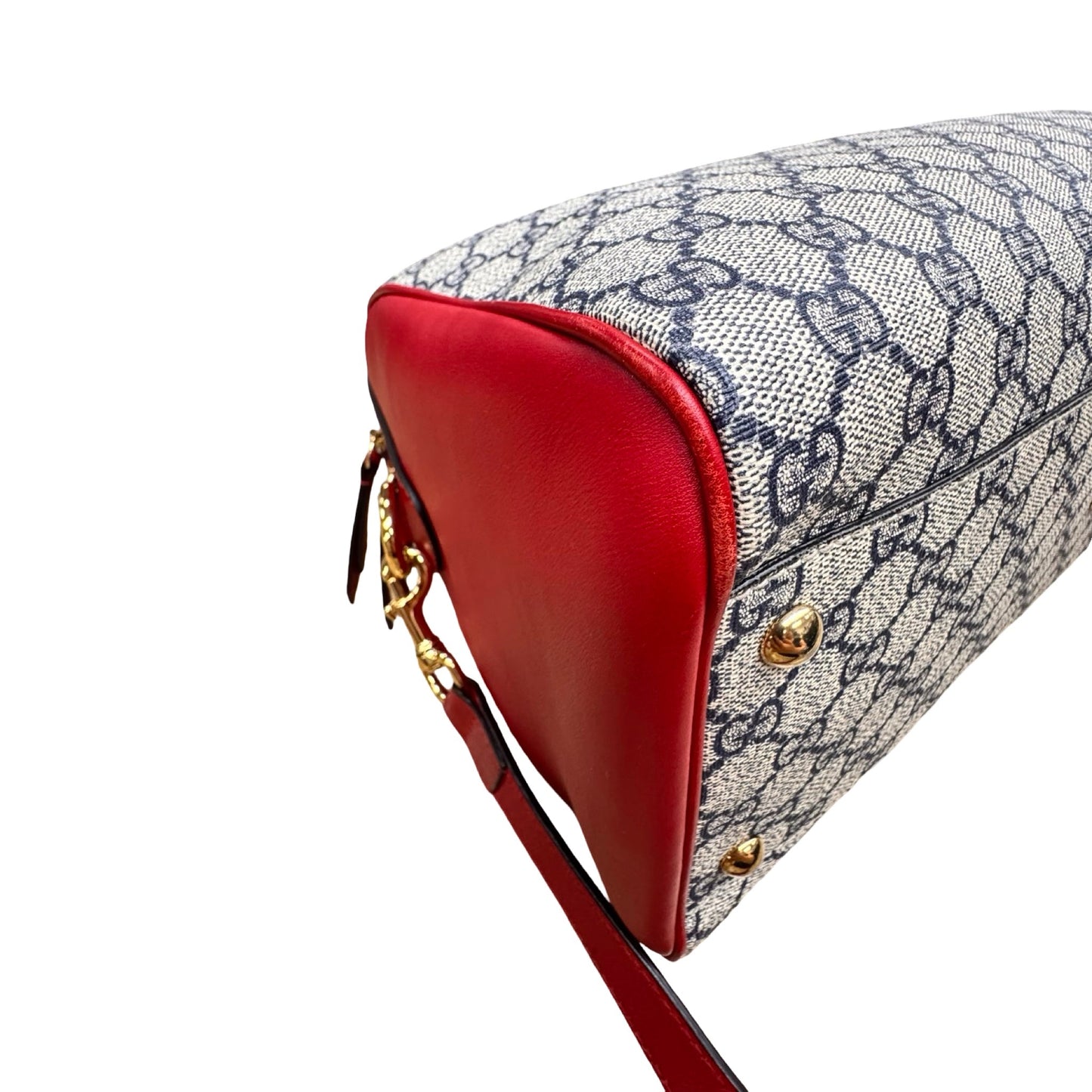 Handbag Structure Supreme Monogram Boston 35 Luxury Designer By Gucci In Multi, Size:Medium