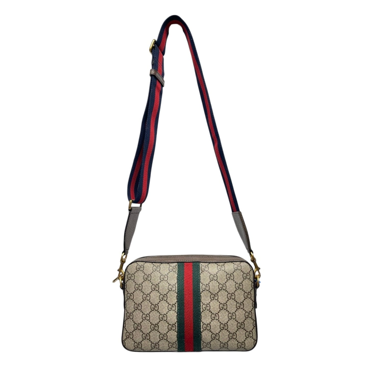Crossbody Luxury Designer By Gucci, Size: Medium
