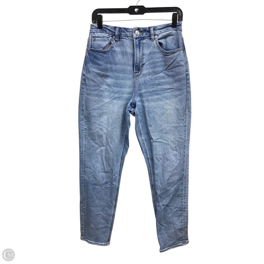 Jeans Straight By American Eagle In Blue Denim, Size: 6