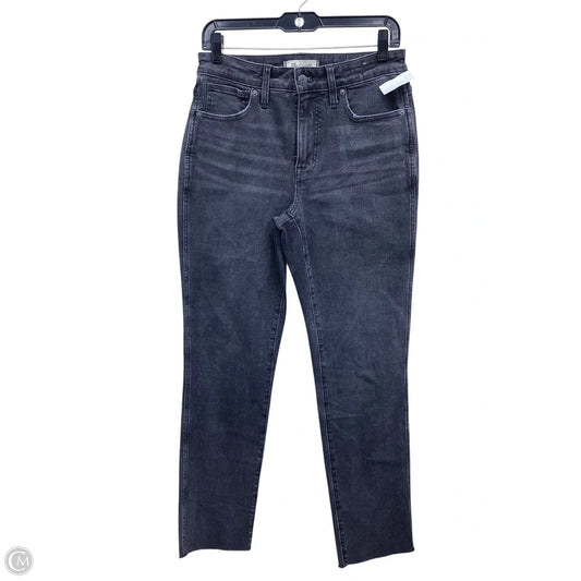 Jeans Straight By Madewell In Black Denim, Size: 4