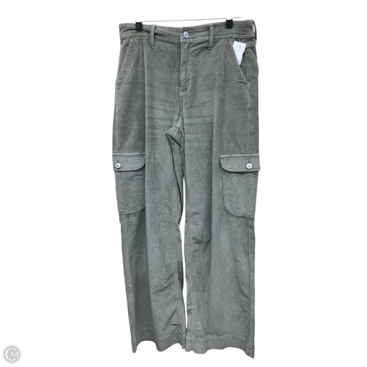 Pants Corduroy By American Eagle In Green, Size: 4