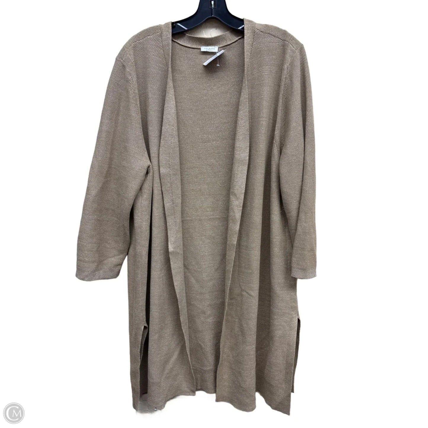 Cardigan By Talbots In Gold