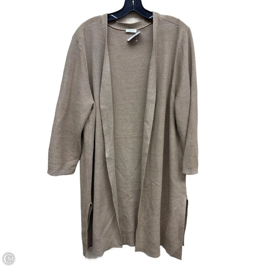 Cardigan By Talbots In Gold