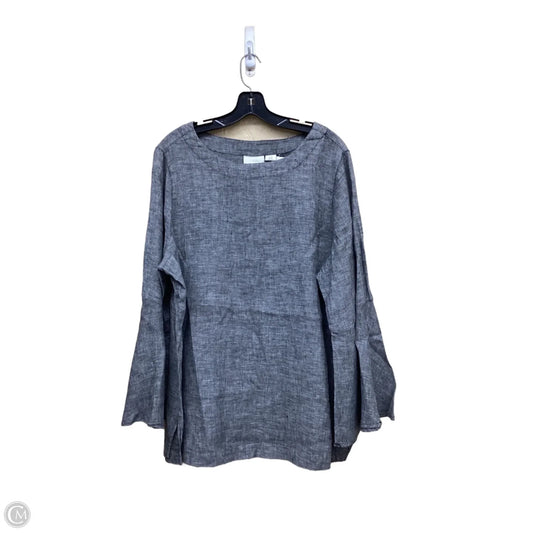 Top Long Sleeve By Cynthia Rowley In Grey, Size: 1x