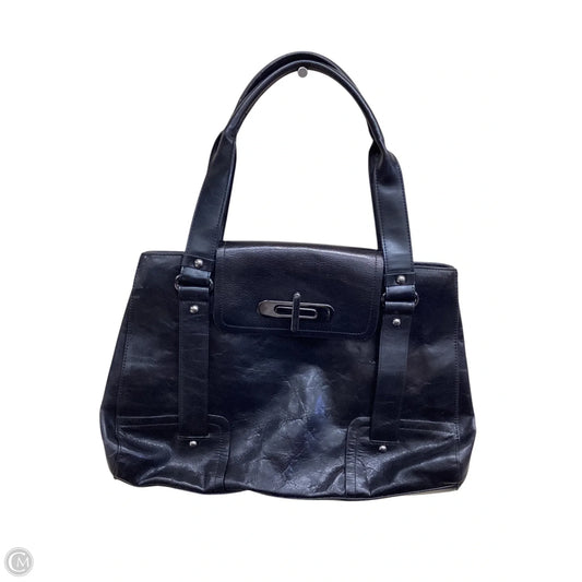 Handbag Leather By Kenneth Cole Reaction, Size: Large