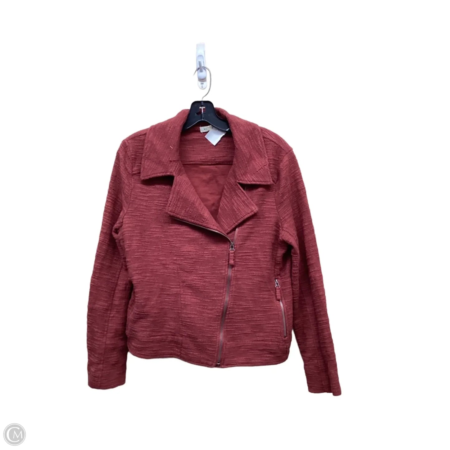 Jacket Other By Max Studio In Red, Size: L