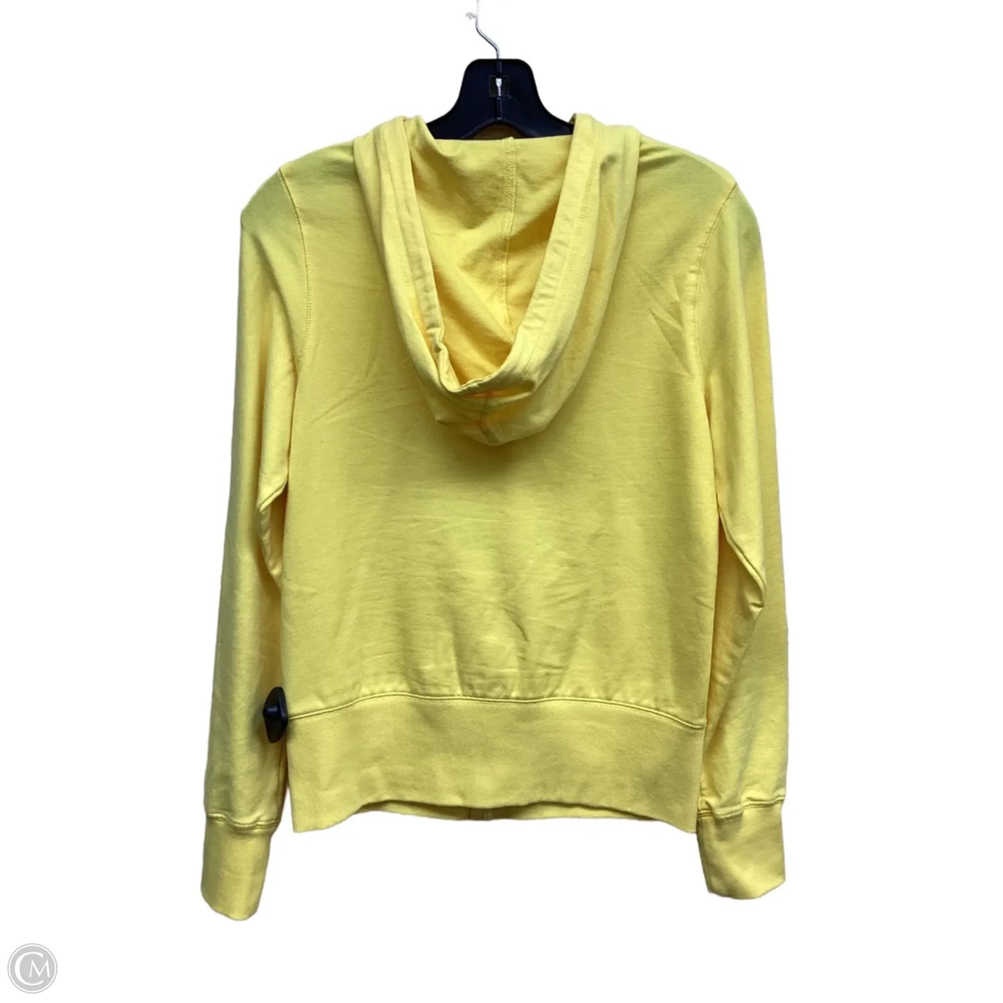 Athletic Jacket By Champion In Yellow, Size: Xs