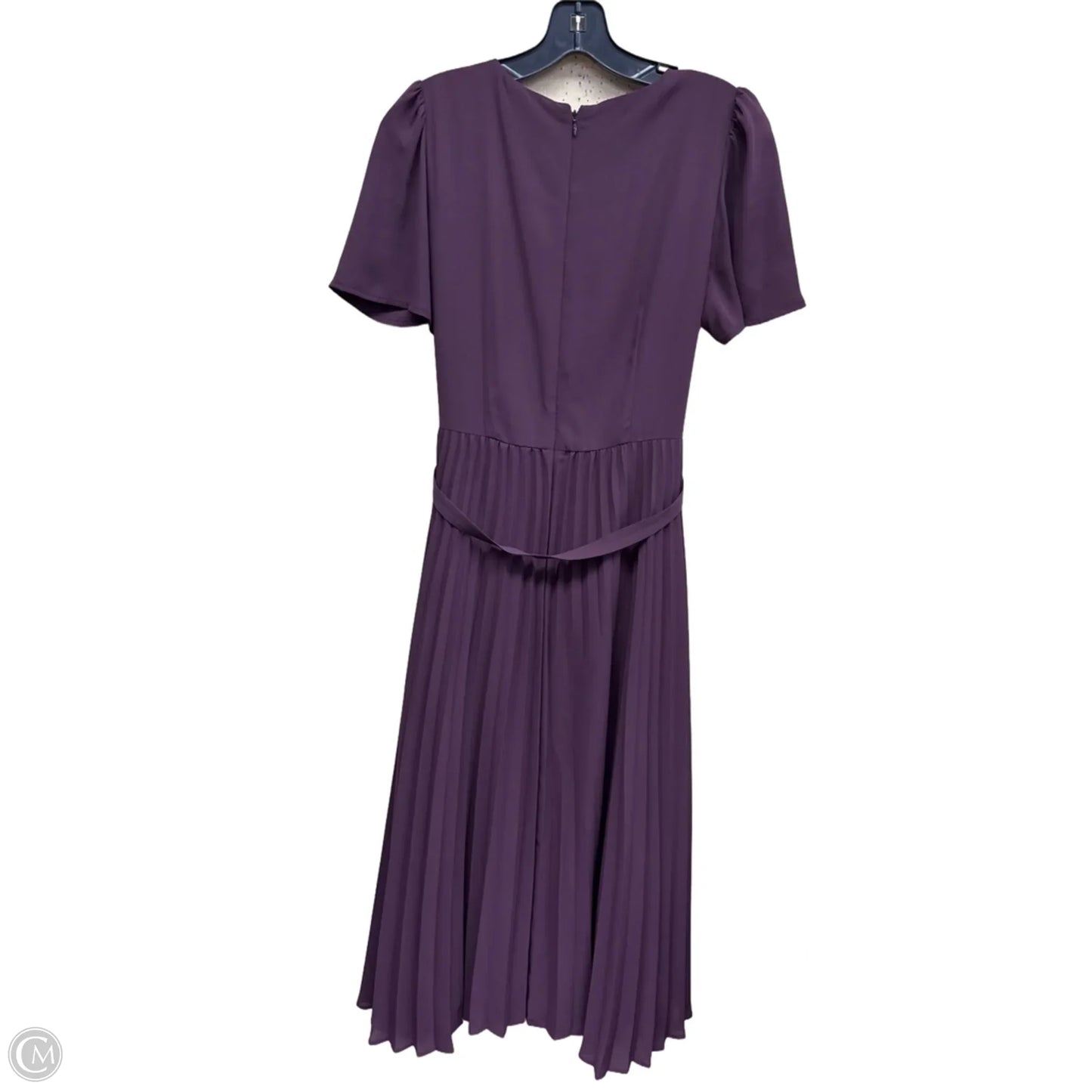 Dress Casual Midi By Ann Taylor In Purple, Size: 8