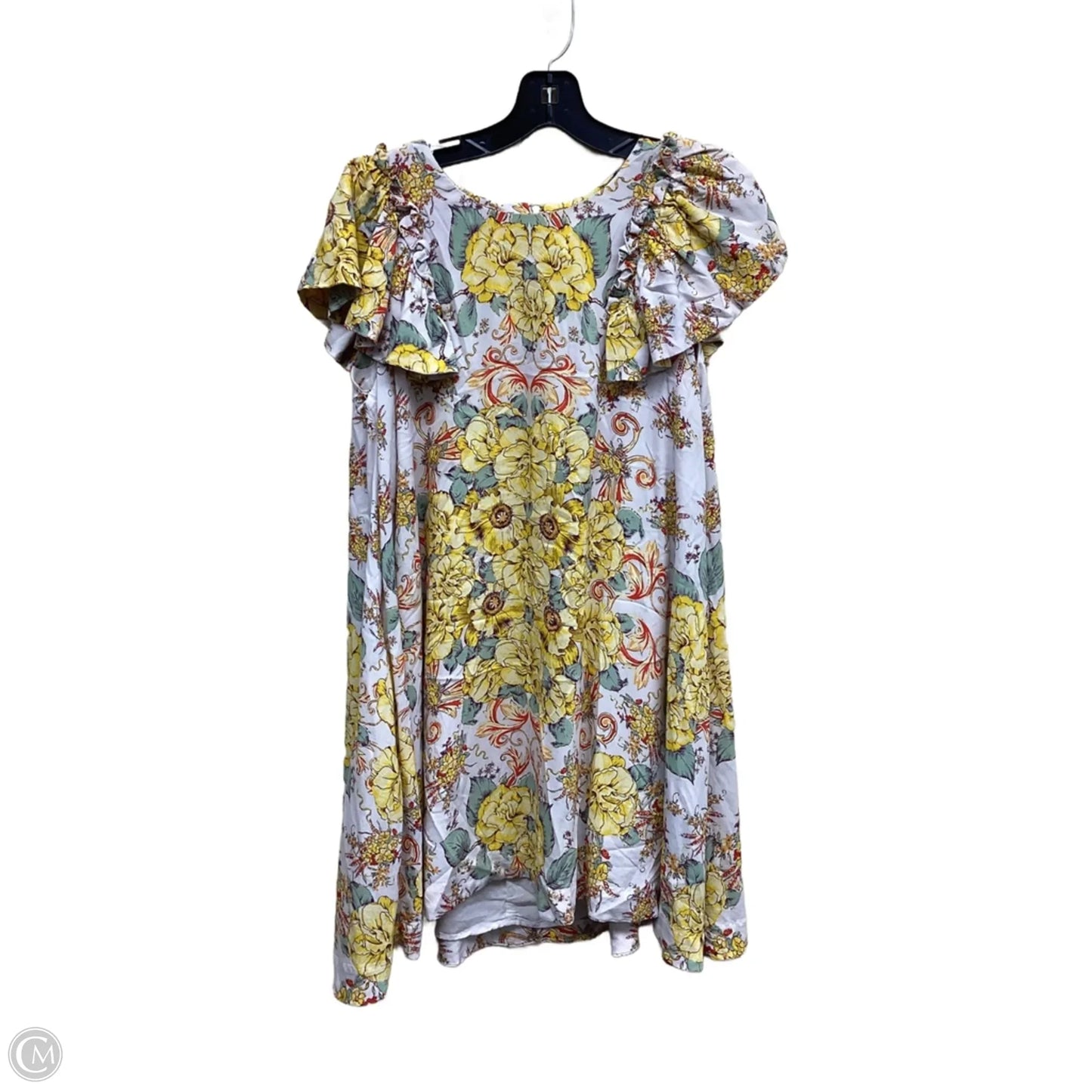 Dress Casual Midi By Free People In Floral Print, Size: Xs