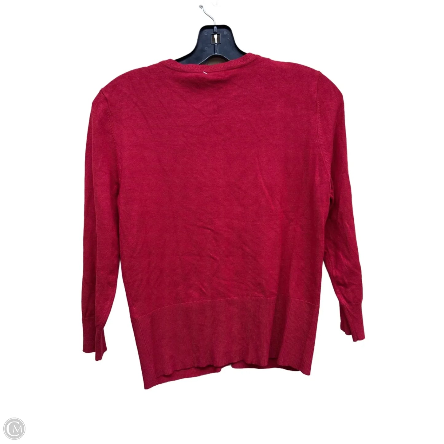 Cardigan By White House Black Market In Red, Size: S