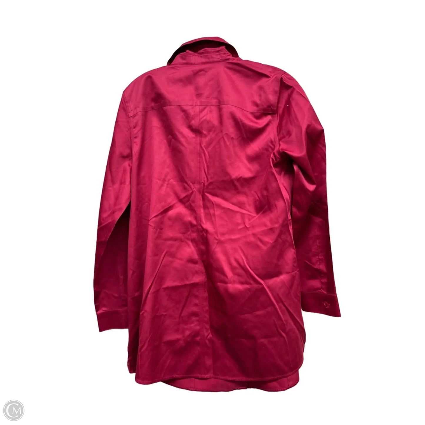 Top Long Sleeve By Chicos In Red, Size: S