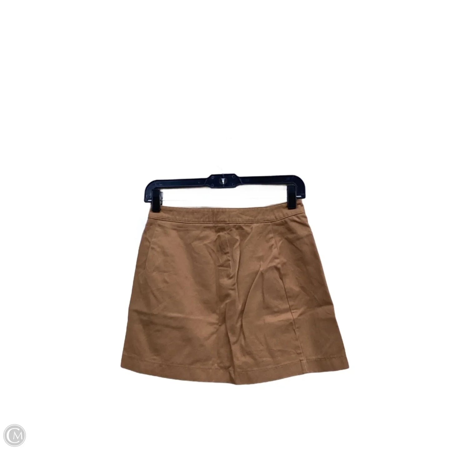 Skirt Mini & Short By Forever 21 In Tan, Size: S