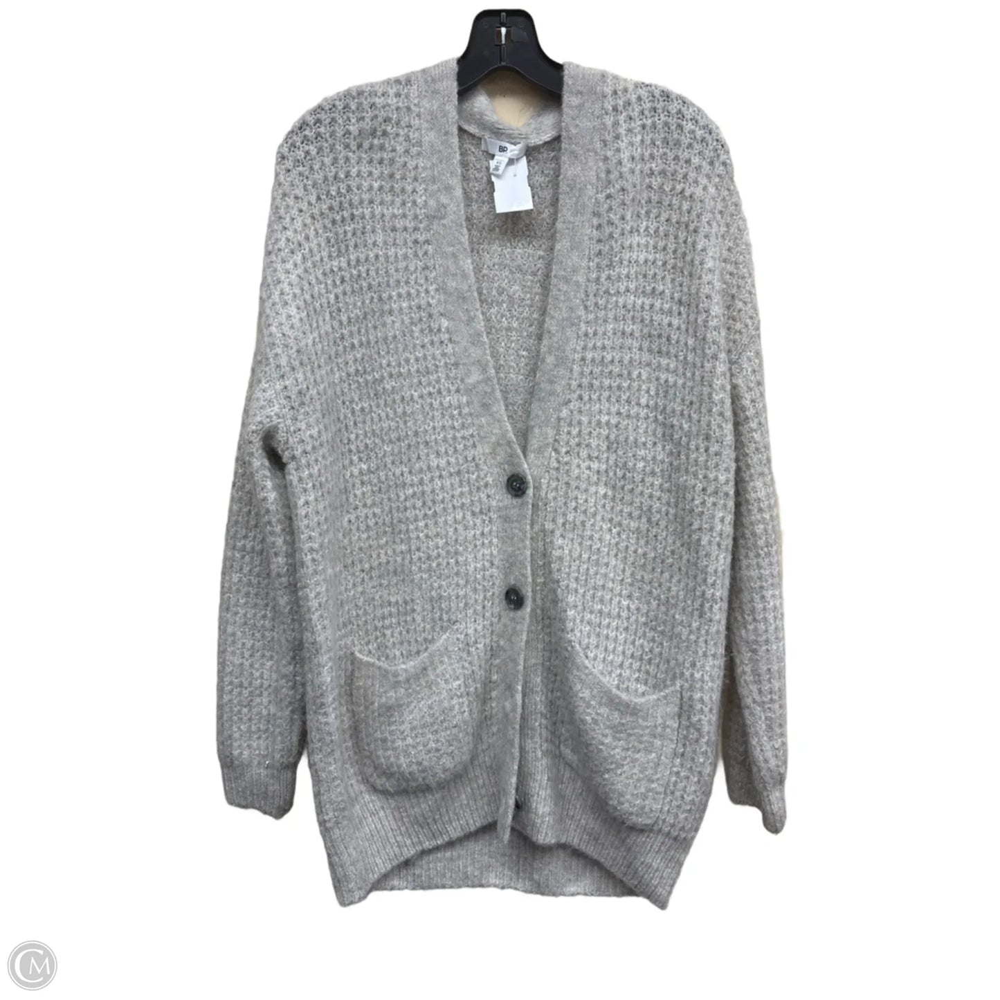Sweater Cardigan By Bp In Taupe, Size: Xs