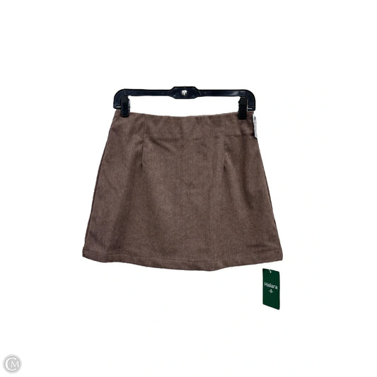 Skirt Mini & Short By Clothes Mentor In Brown, Size: S