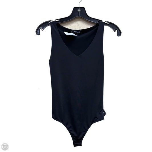 Bodysuit By Express In Black, Size: Xs