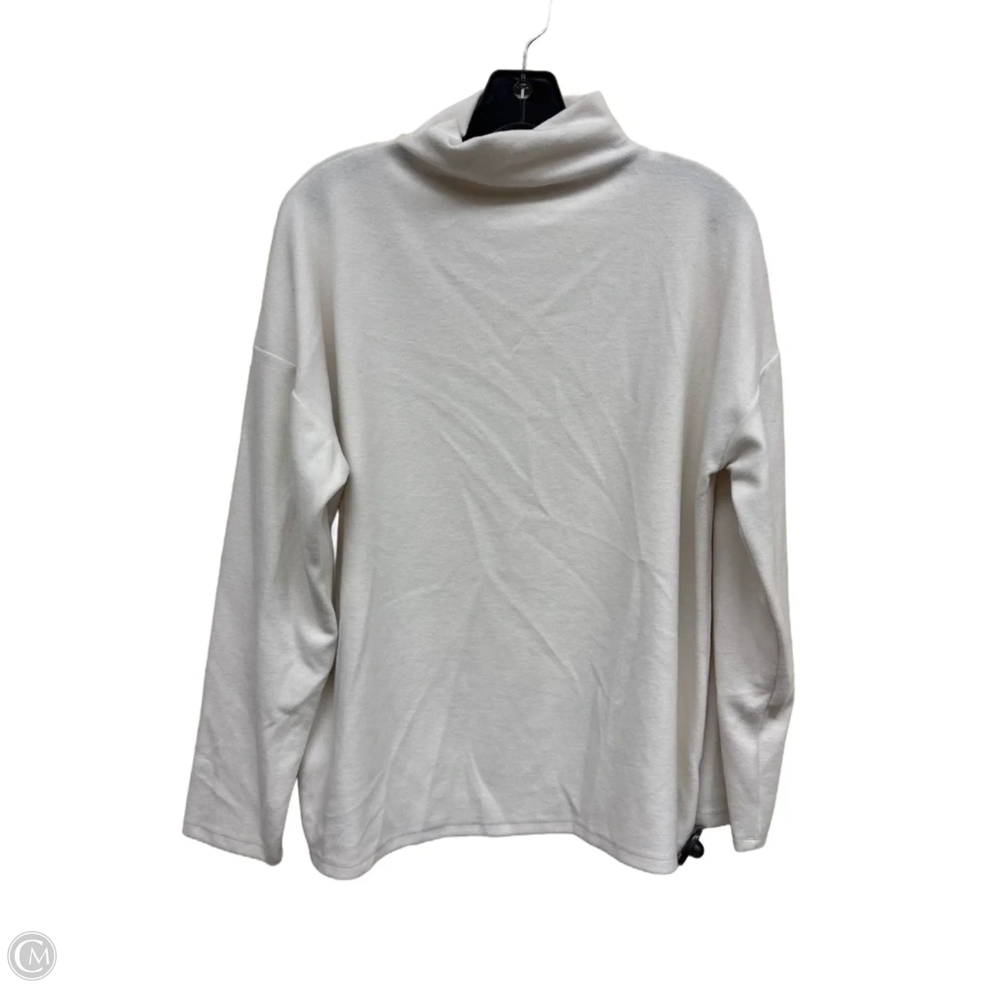 Top Long Sleeve By A New Day In Cream, Size: L