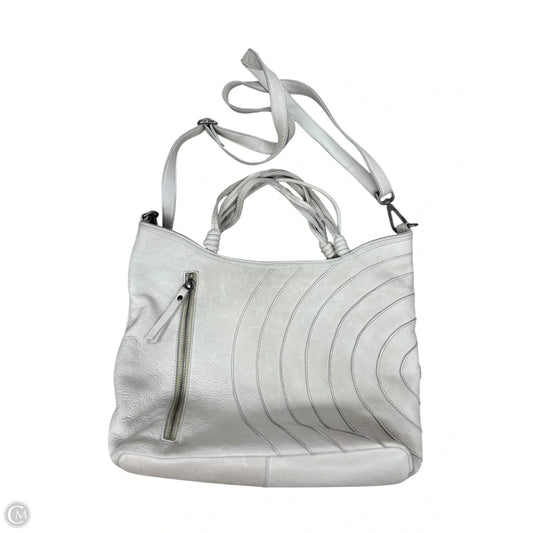 Handbag Leather By Clothes Mentor, Size: Medium