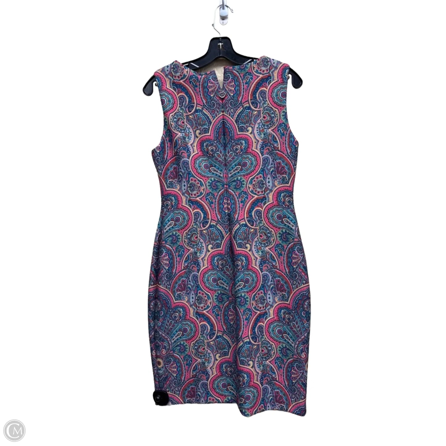 Dress Casual Midi By Tommy Hilfiger In Multi-colored, Size: 8