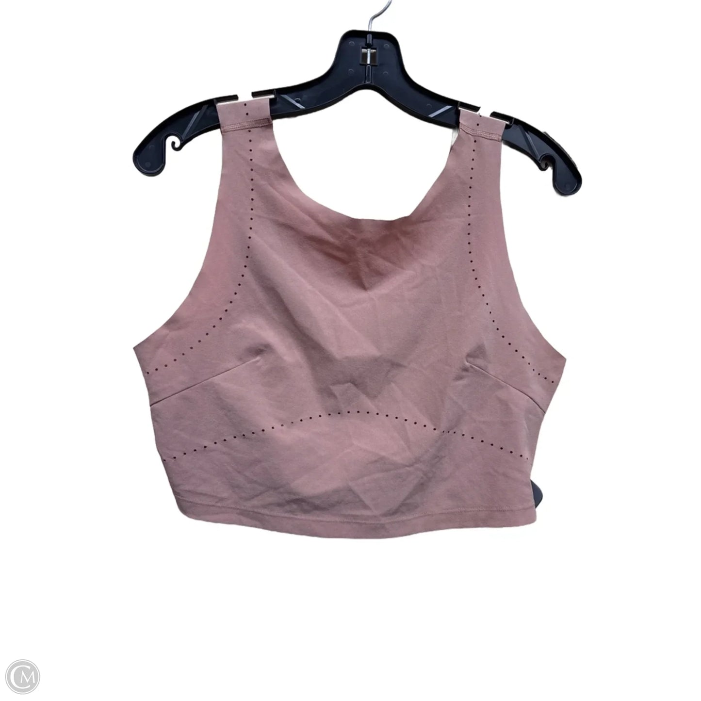 Athletic Tank Top By Nike In Pink, Size: M