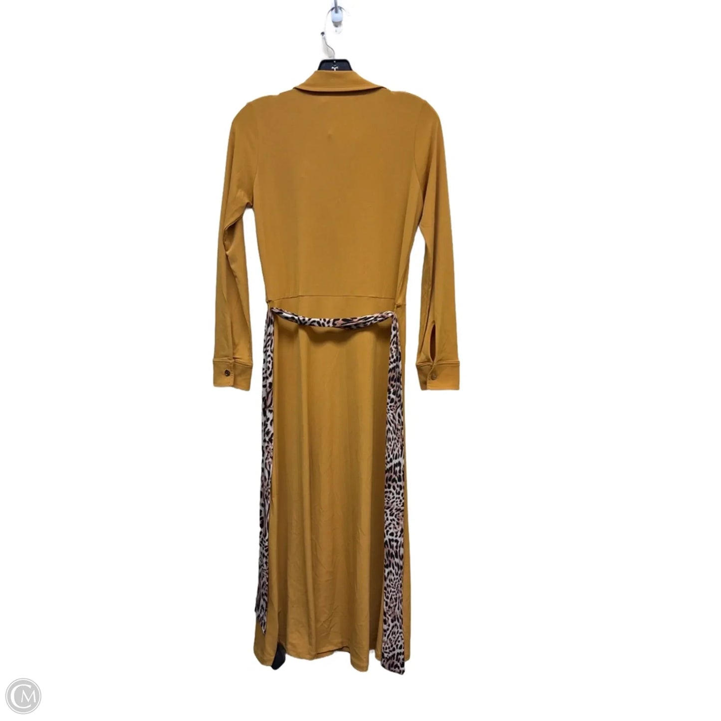 Dress Casual Maxi By Michael By Michael Kors In Yellow, Size: Xs