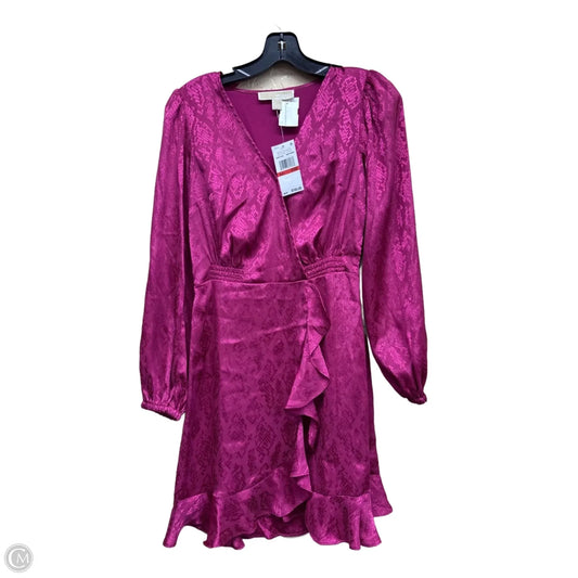 Dress Party Midi By Michael By Michael Kors In Purple, Size: Xsp
