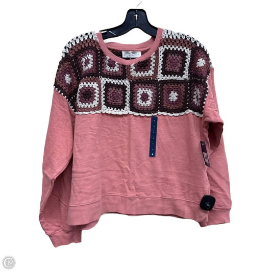 Sweater By Lucky Brand In Multi-colored, Size: S