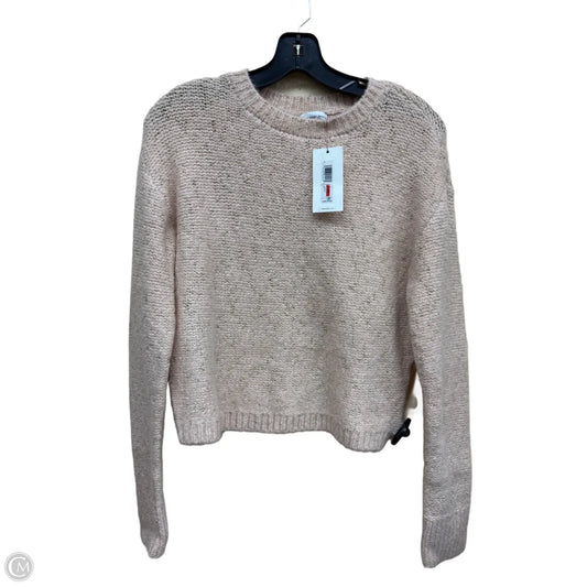 Sweater By Calvin Klein In Peach, Size: Xs