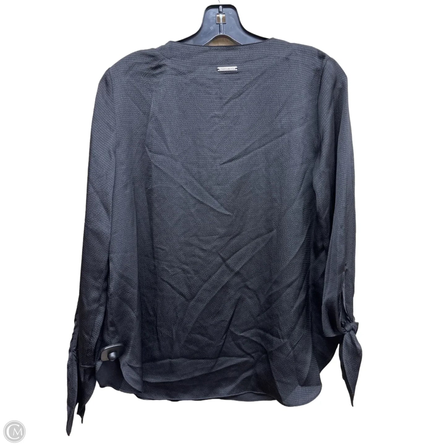 Top Long Sleeve By Michael By Michael Kors In Black, Size: S