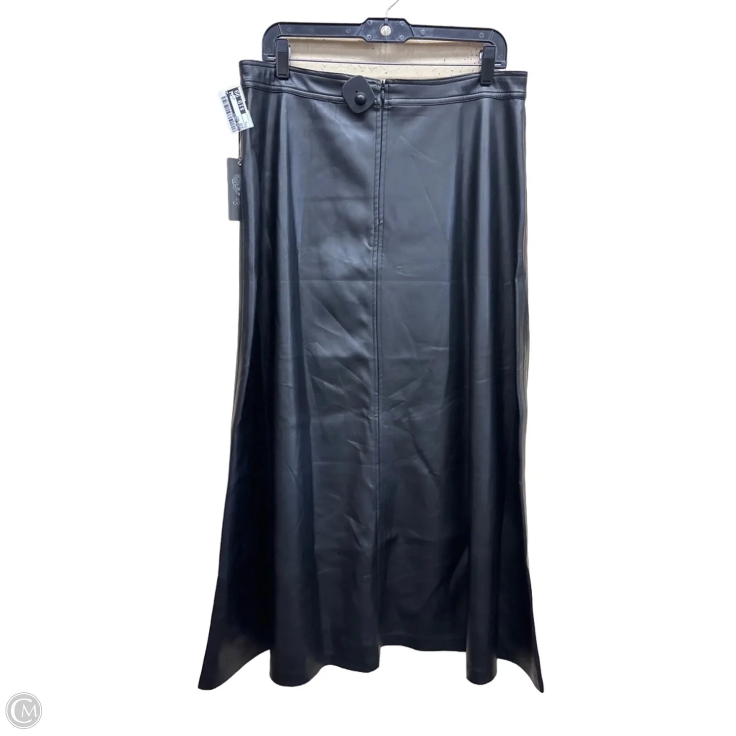 Skirt Maxi By Vince Camuto In Black, Size: L