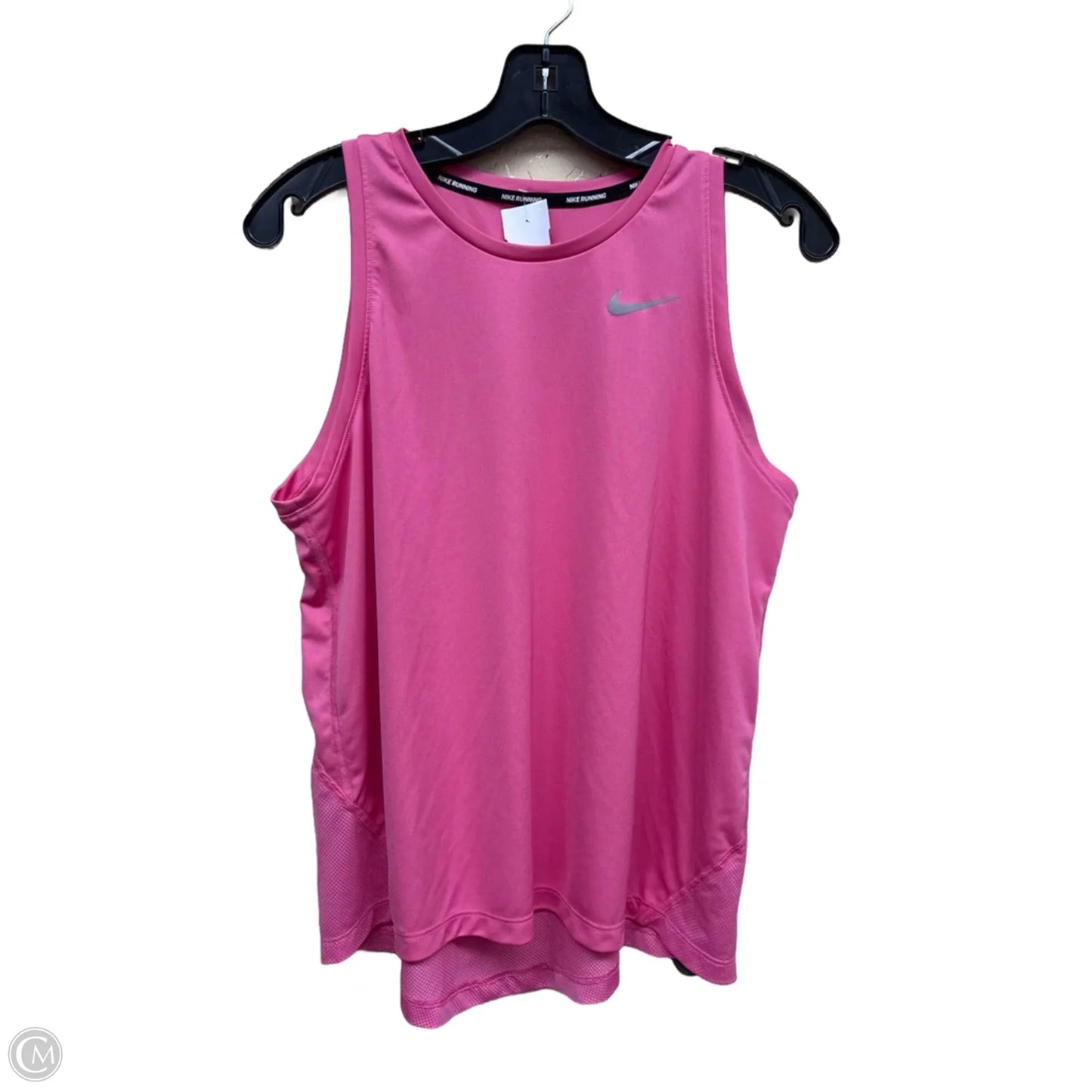 Athletic Tank Top By Nike In Pink, Size: L