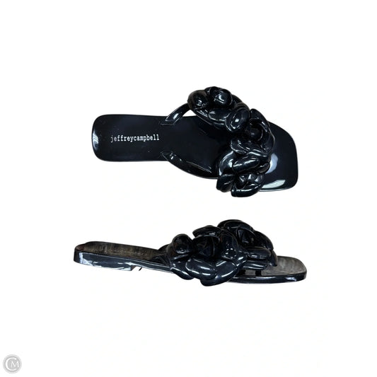 Sandals Flats By Jeffery Campbell In Black, Size: 8