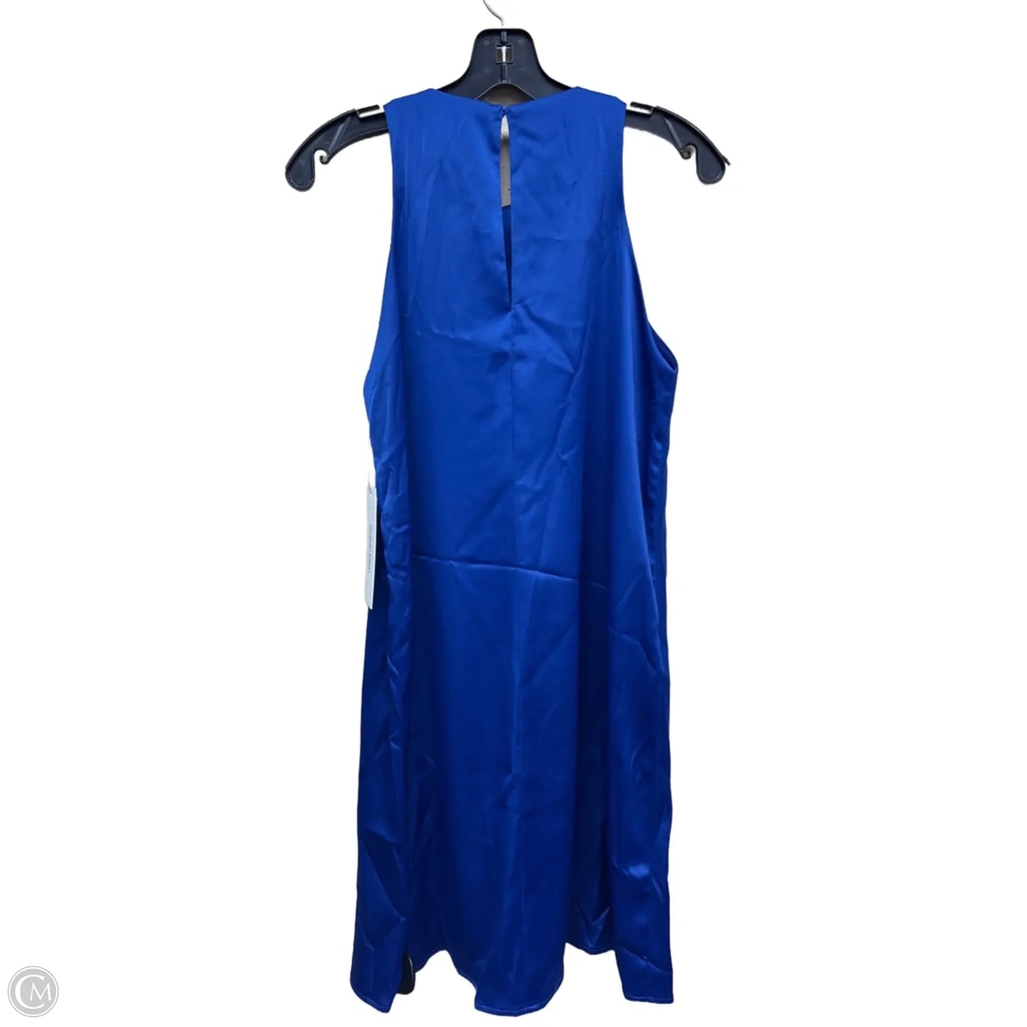 Dress Party Midi By Calvin Klein In Blue, Size: 4