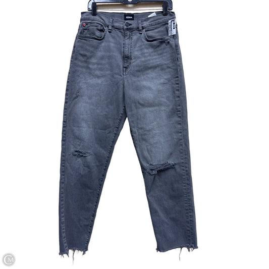 Jeans Straight By Hudson In Grey Denim, Size: 8