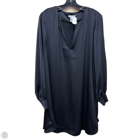 Dress Casual Midi By H&m In Black, Size: M