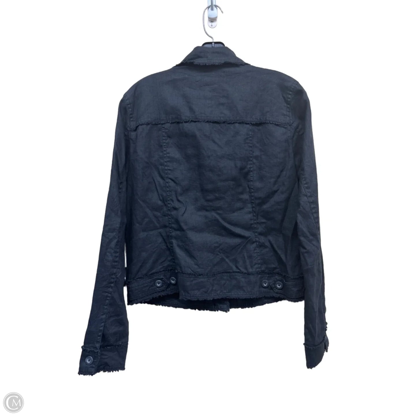 Jacket Shirt By Tommy Bahama In Black, Size: M