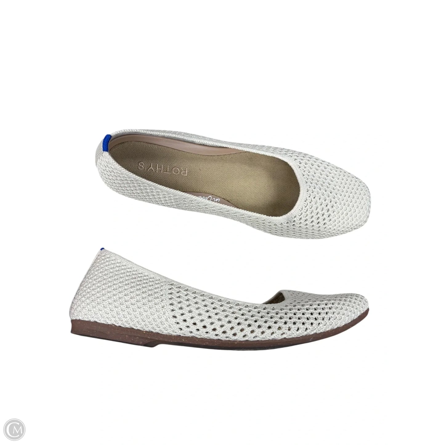 Shoes Flats By Rothys In Cream, Size: 10