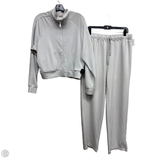 Athletic Pants 2pc By Zella In Taupe, Size: L
