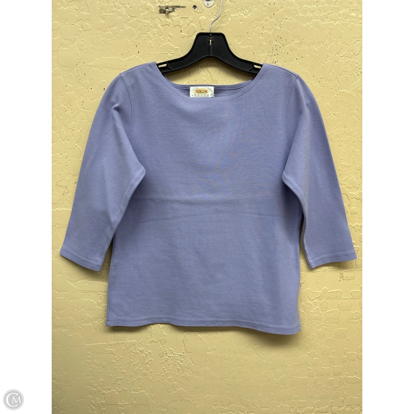 Top Long Sleeve By Talbots In Purple, Size: S