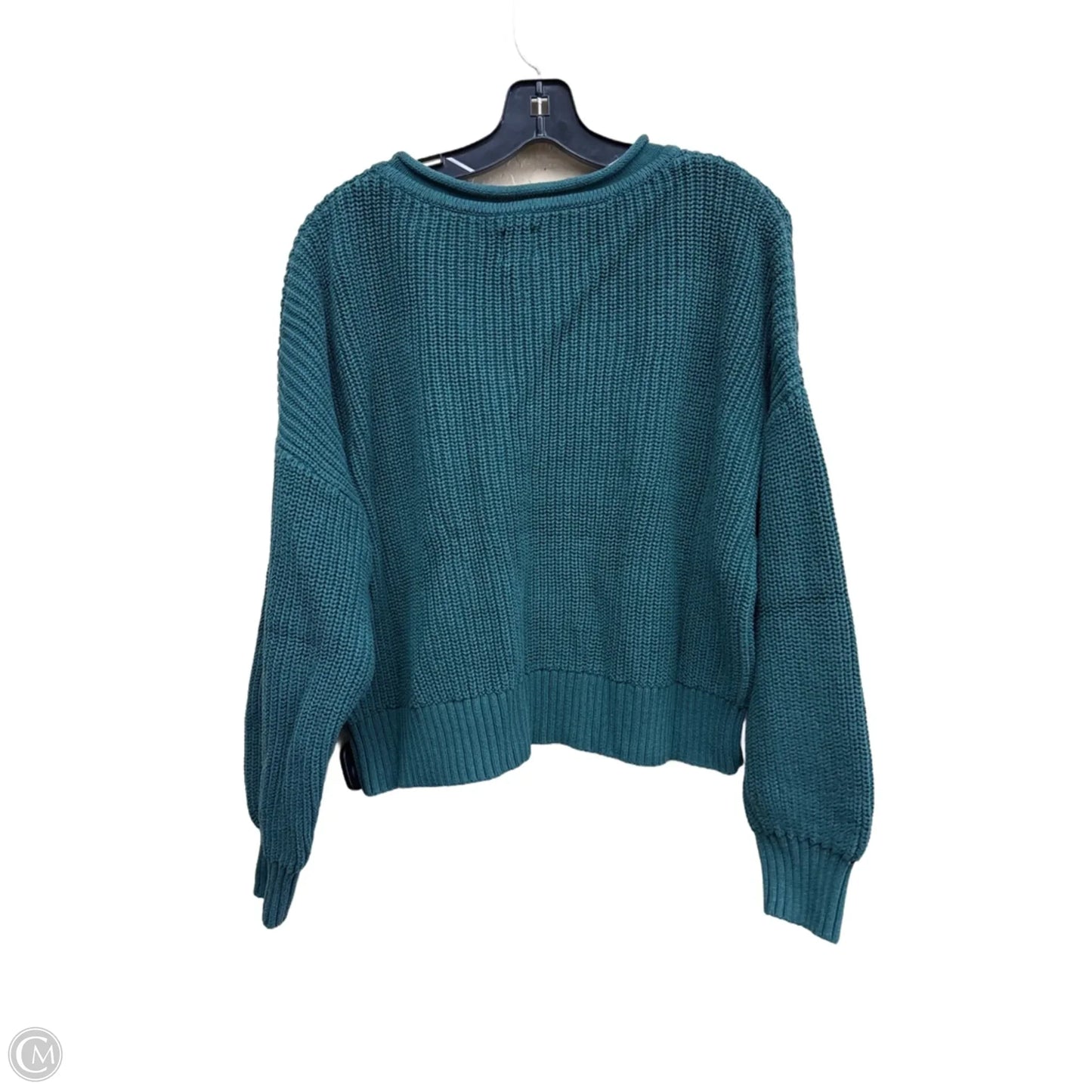 Sweater By Gap In Green, Size: L