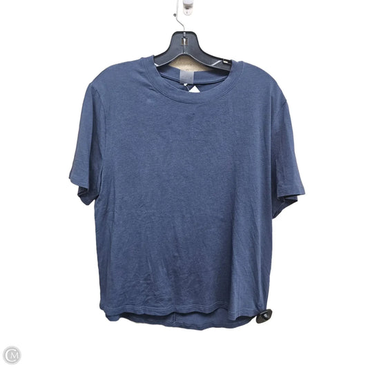 Athletic Top Short Sleeve By Calia In Blue, Size: M