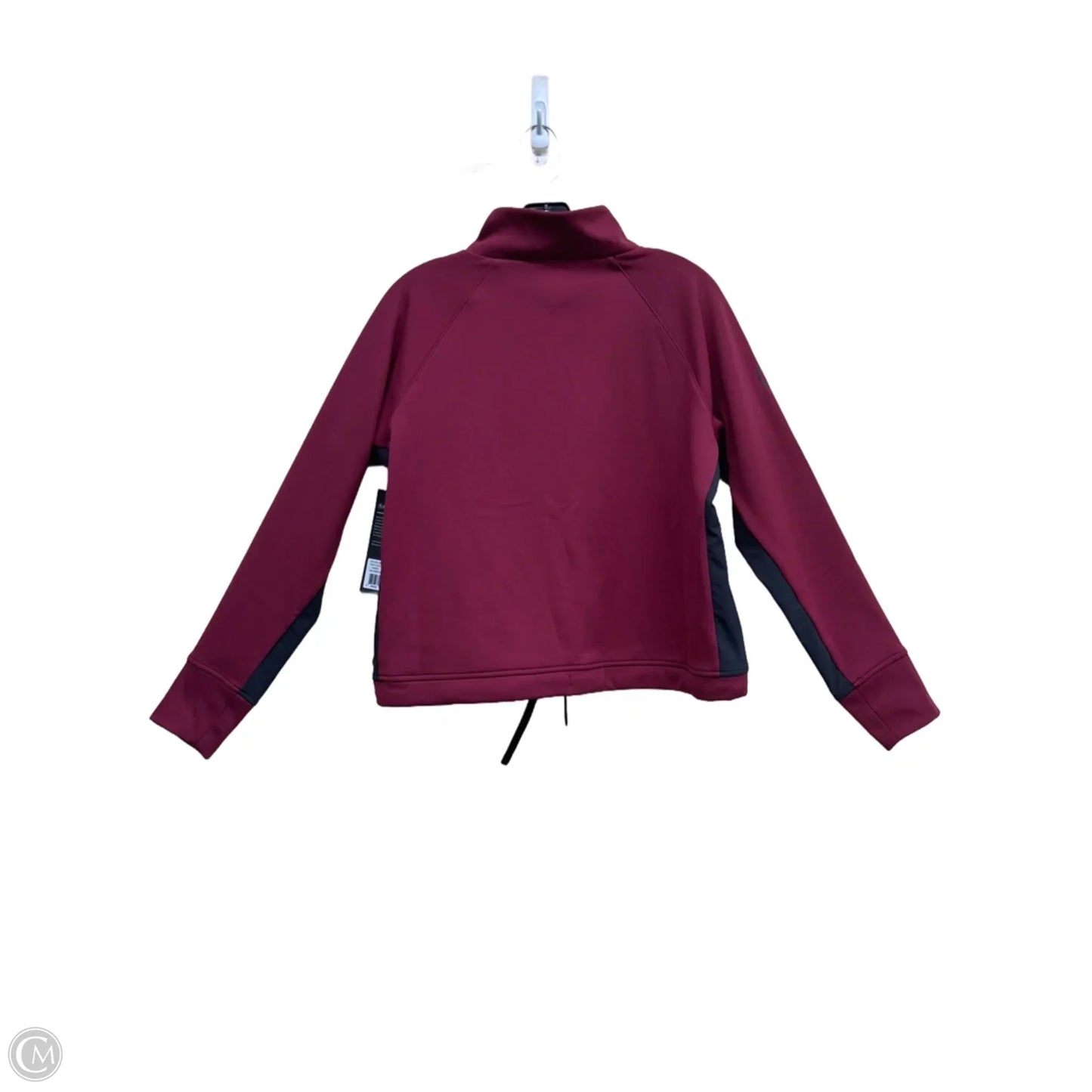 Athletic Top Long Sleeve Collar By Backcountry In Red, Size: M