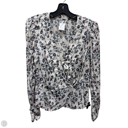 Top Long Sleeve By Free People In Multi-colored, Size: M