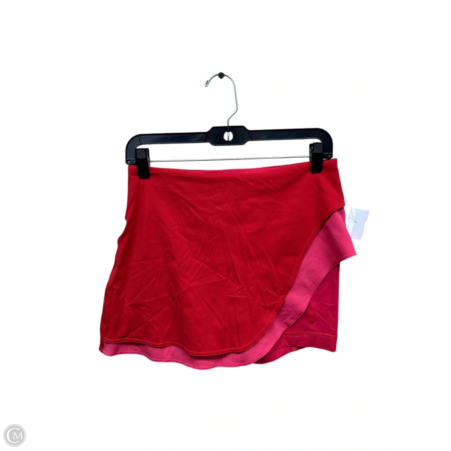 Athletic Skirt By Lululemon In Pink & Red, Size: 6