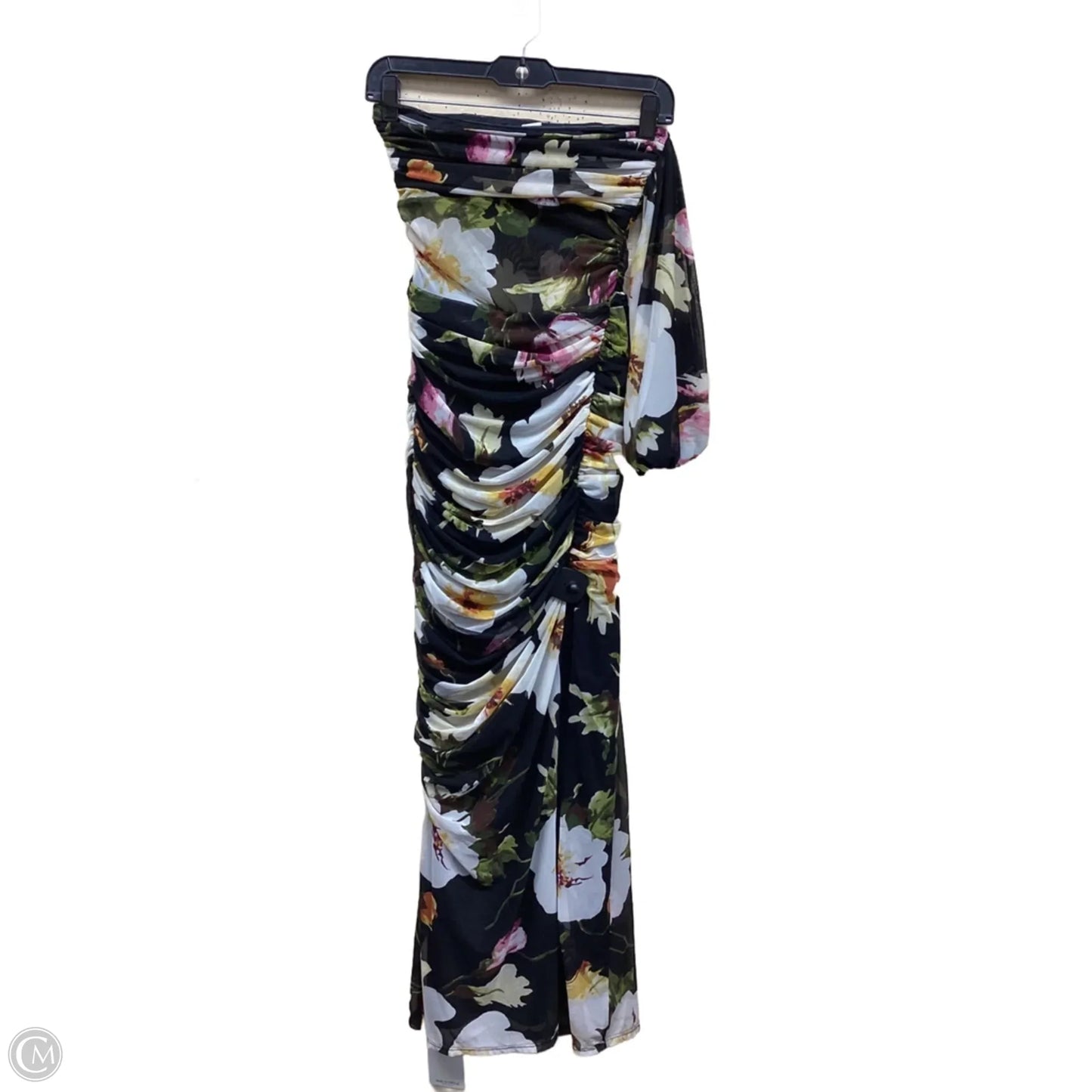 Dress Casual Maxi By Abercrombie And Fitch In Floral Print, Size: Xxs